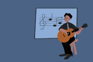 music teacher music guitar player 7096455