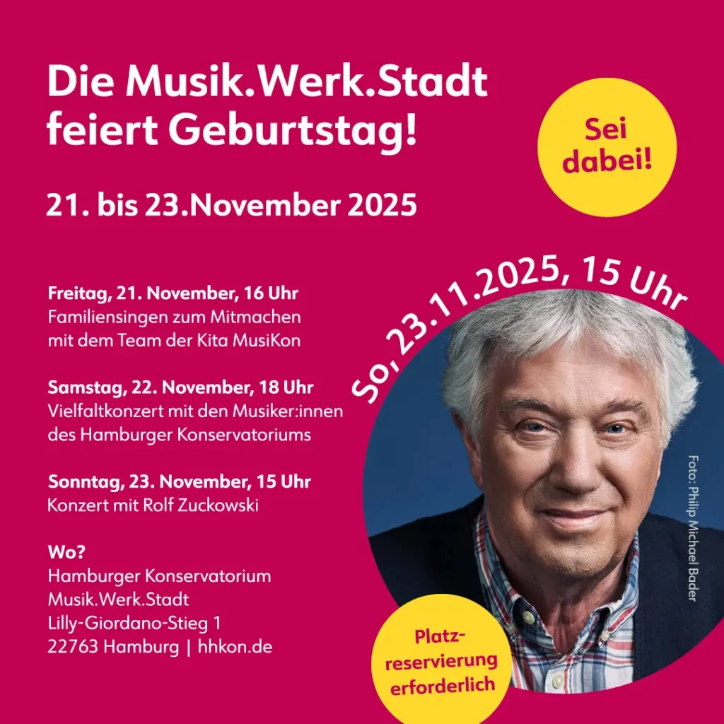 Jubiläumswochenende 21.11. – 23.11.
